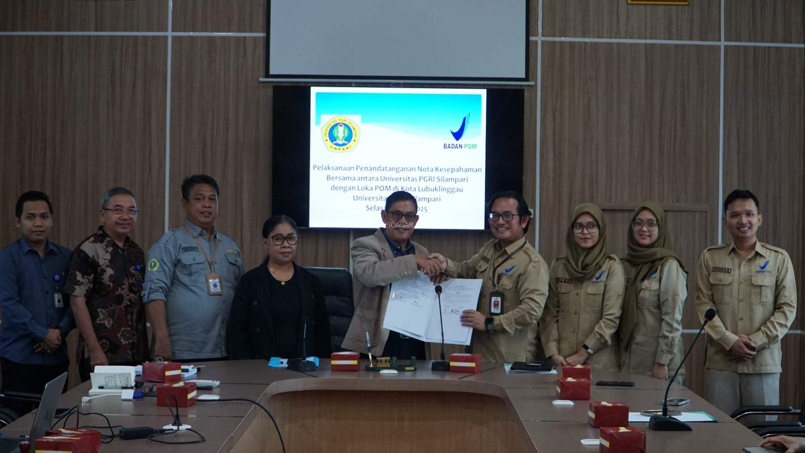 Universitas PGRI Silampari dan Loka POM Kota Lubuklinggau Teken MoU: Wujudkan Kolaborasi dalam Pengawasan Obat dan Makanan